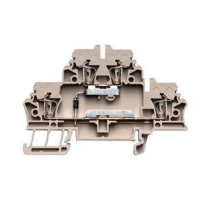 ZDK 2.5/D/2 Bauelement-Reihenklemme, Zugfederanschlu