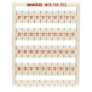 209-653 WSB-Beschriftungskarteals Kartebedruck