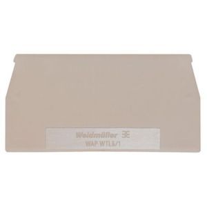 WAP WTL6/1 Abschlussplatte (Klemmen), 65 mm x 1.5 m