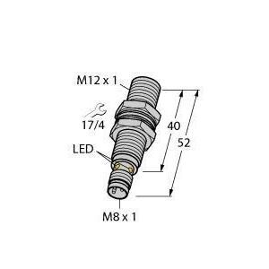 BI4U-M12-AP6X-V1131 Induktiver Sensor, mit erhöhtem Schaltab