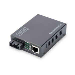 DN-82120-1, DIGITUS Medienkonverter, Multimode, 10/100/1000Base-T zu 1000Base-SX