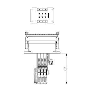 BAS GAESHLS 6 4,0 50 Klemmenadapter-Set-BAS GAESHLS 6 4,0 50