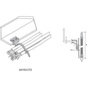 AH153-CT2 Traegerklammer, waagrecht an 1,5-3mm + S