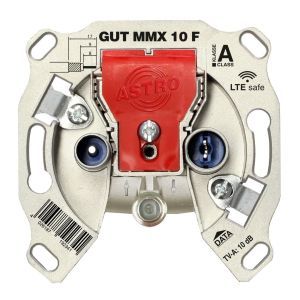 GUT MMX 10 F BK-Modem-Enddose, 5 - 1218 MHz, TV- & Mo