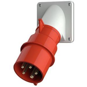 444 Anbaustecker, 32A5p6h400V, IP44