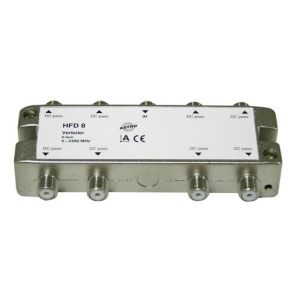 HFD 8 Verteiler 8-fach, 5 - 2400 MHz, Verteild