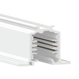 ST-E 40/9000-4-R weiß ONETrack 3-Phasen-Stromschiene Einbau sc
