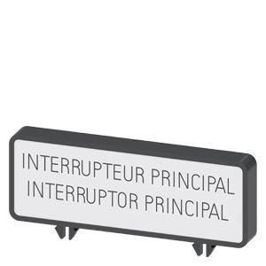 3LD9346-2A Zusatzschild, FR/ES Interrupteur General