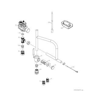 CS3400iAWS 10 M, BOSCH Luft/Wasser-Wärmepumpe Compress, CS3400iAWS 10 M, Inneneinh. mit Speicher