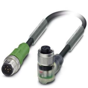 SAC-5P-M12MS/1,5-PUR/M12FR-3L Sensor-/Aktor-Kabel