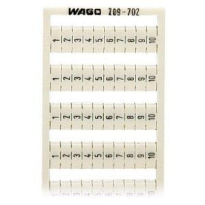 209-702 WSB-Beschriftungskarteals Kartebedruck