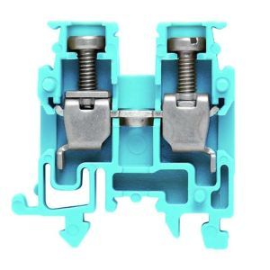 AKZ 2.5 BL Durchgangs-Reihenklemme, Schraubanschlus