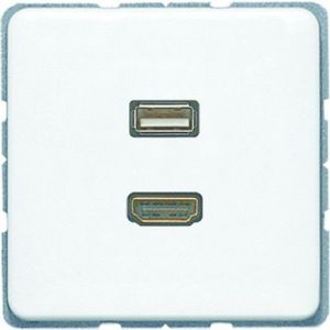 MA CD 1163 WW Multimedia-Anschlusssystem HDMI / USB 2.