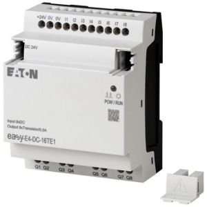 EASY-E4-DC-16TE1, Ein-/Ausgangserweiterung für easyE4, 24 V DC, Eingänge digital: 8, Ausgänge digital: 8 Transistor Schraubklemme
