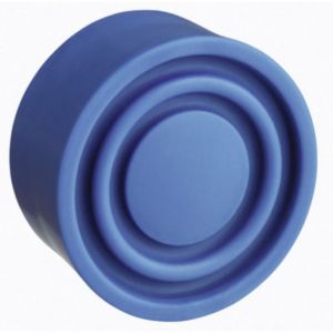 ZBP016 Blaue Schutzkappe für runden flachen Dru