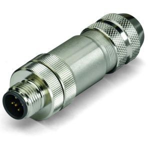 756-9411/060-000 ZubehörM12-Stecker, axial5-polig