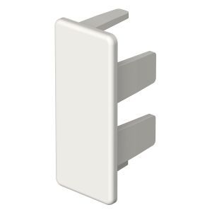 WDK HE15040RW Endstück 15x40mm, PVC, reinweiß, RAL 901