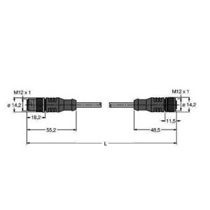 RSC RKC 572-2M Leitung für DeviceNet und CANopen, Verbi