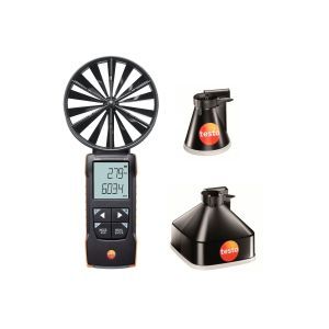 0563 1417, testo 417 Set 1 –  Flügelrad-Anemometer mit Messtrichtern