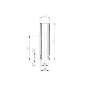 02530110010 Knickschutztüllen EPDM 15-691