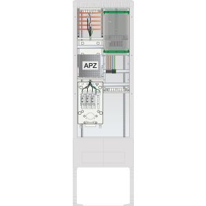 SZ205ZA1504 Zähleranschlusssäule 1 ZP, APZ, 5pol HLA