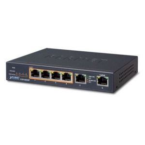 GSD-604HP 4-Port 10/100/1000T 802.3at POE + 2-Port