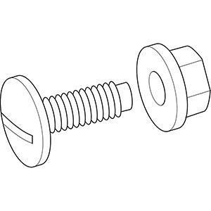 637953 PVC Schraubenset M8x20