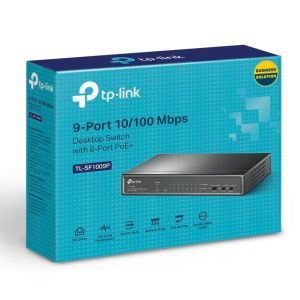 TL-SF1009P, TP-Link TL-SF1009P 9-Port 10/100Mbps (8x PoE+) Switch