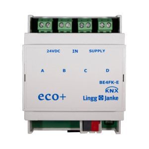 BE4FK-E KNX eco+ Binäreingang 4-fach, Kontaktabf