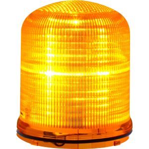 SLR S AMBER ALLCOL, Mline LED Blitzleuchtenelement orange, IP66, 3 Blitzfrequenzen - Einzelblitz, 5-Fach Strobeffekt, Randomblitz