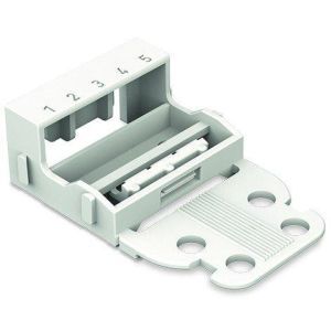 221-525 Befestigungsadapterfür 5-Leiter-Klemmen