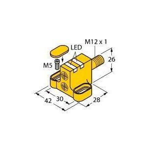 NI4-DSC26-2AP6X2-H1141 Induktiver Sensor, Doppelsensor für Schw