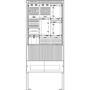 SZ207ZA3504 Zähleranschlusssäule 3 ZP, APZ, 5pol HLA