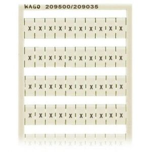 209-500/209-035 WSB-Beschriftungskarteals Kartebedruck