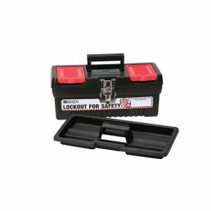 LOCKOUT FOR SAFETY TOOL BOX-SMALL Kleiner Lockout-Werkzeugkasten