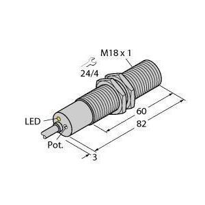 FCS-M18-AP8X Strömungsüberwachung, Eintauchsensor mit