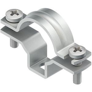 HAAS40, Aluminium-Abstandschelle, Größe 40 mm