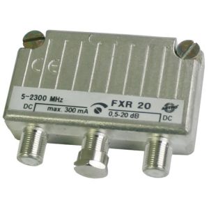 FXR 20 Dämpfungssteller, Dämpfung 0 - 20 dB, Ei