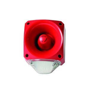 NXL1101060D rot Schallgeber Nexus 110 m.LED Warnlicht 10