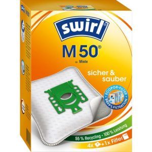 Swirl® M 50 MicroPor® Plus Green Miele, Staubsaugerbeutel M 50 MP Plus AirSpace (3x4)