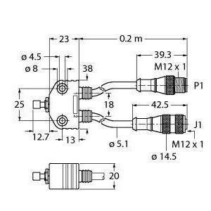 VB2-SP1 Aktuator- und Sensor Zubehör, Teach-Adap