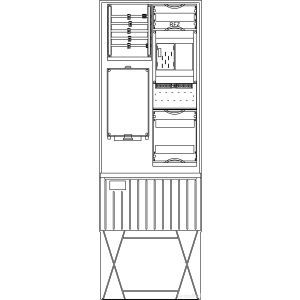 ZS321B.W1.24 ZS A320 W1 1Z BKEI 24TE Zähleranschlusss