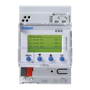 LUNA 134 KNX KNX 10-Kanal-Dämmerungschalter