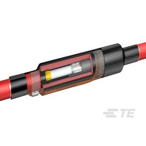 MXSU-5131, Verbindungsmuffe, 20kV, mit Schraubverbinder für 1L-Kunststoffkabel 95-240 mm²