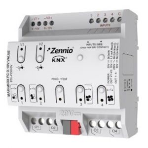 ZCL-FC010V Zennio Fan-Coil Controller für 2-Rohr od