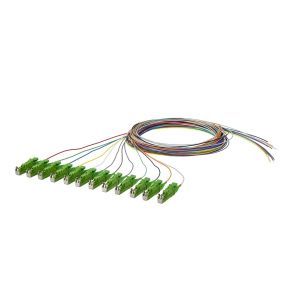 150Q1MA0020E OpDAT Pigtail E2000-APC, OS2, 12 Farben