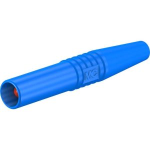 SLS425-SL 4mm Einzelstecker komplett blau