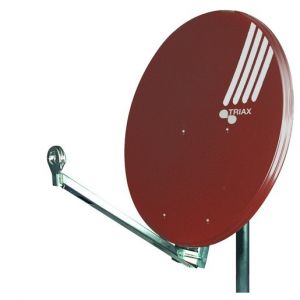 HIT FESAT 85 ZR Offset-Parabolreflektor, 85cm, ziegelrot