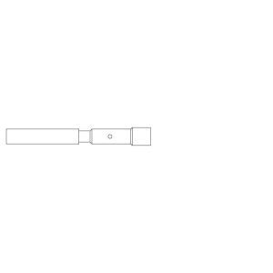 SAI-M23-KBC-0.34/1.00 Kontakte für Rundsteckverbinder, Crimpan