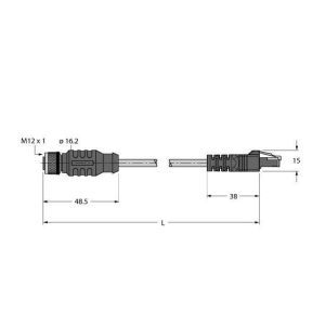 RKS RJ45S 841-5M Leitung für Industrial Ethernet, Verbind